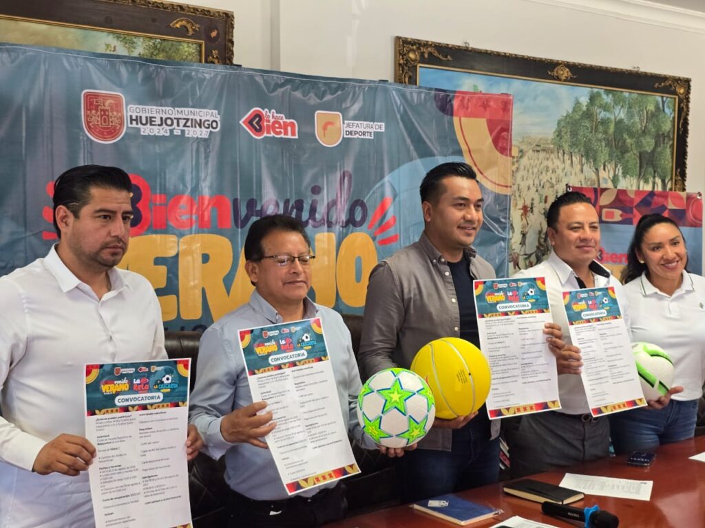 Inician las Reta Verano Huejotzingo 2025: deporte y diversión para niñas y niños del municipio