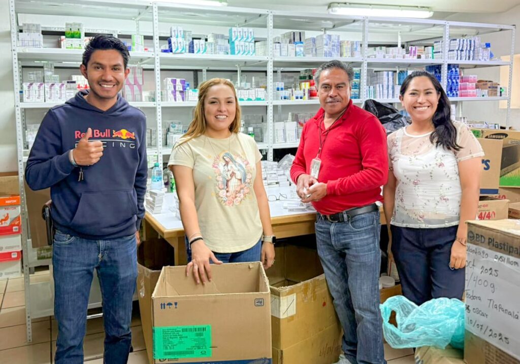 Shamy Spezia y “Cáritas” Garantizan Medicamentos Gratuitos para Huejotzingo