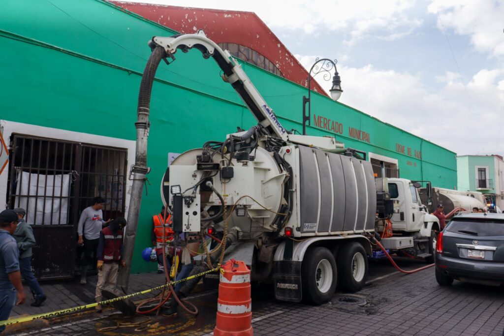 Se hacen labores de limpieza en Cosme del Razo