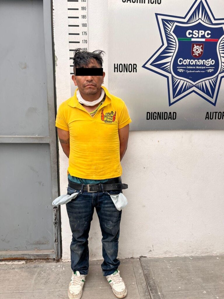 Detienen a hombre por consumo de drogas con menores en vivienda abandonada en Coronango