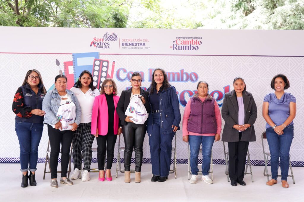 Garantiza Lupita Cuautle útiles escolares para todas y todos los estudiantes de primaria