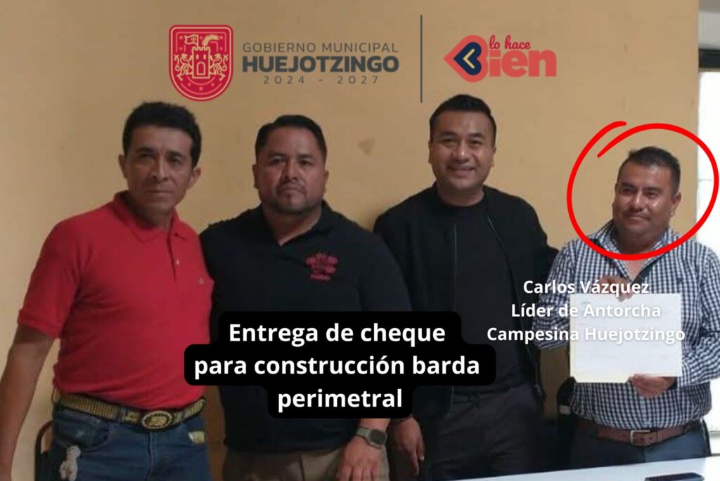 Entregan recurso para secundaria en Xalmimilulco; Gobierno desmiente a Antorcha