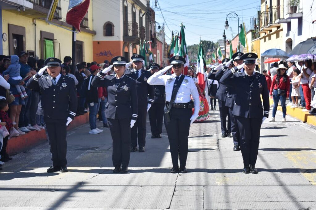 Saldo Blanco en festejos patrios en San Pedro Cholula