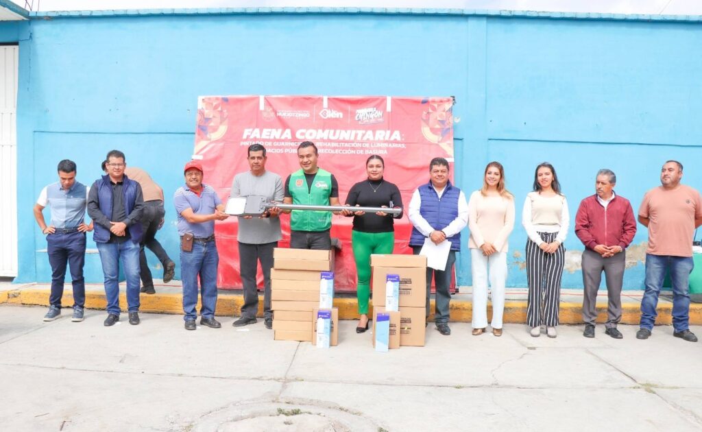 Inicia cambio de luminarias en San Mateo Capultitlán para mejorar la seguridad y el bienestar ciudadano