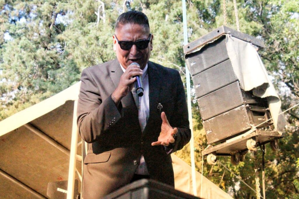 Inspector hace vibrar la Feria Patronal de Huejotzingo 2025, miles bailan ska mexicano