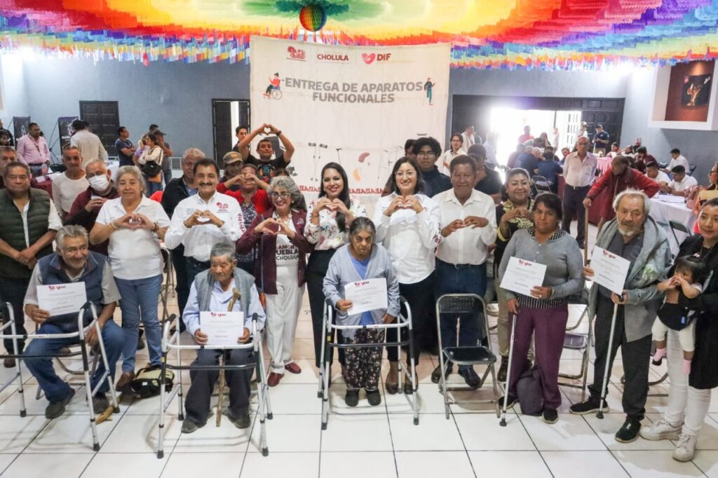 “Es la primera vez que recibimos algo de un presidente de Cholula”: beneficiario del Miércoles del Pueblo