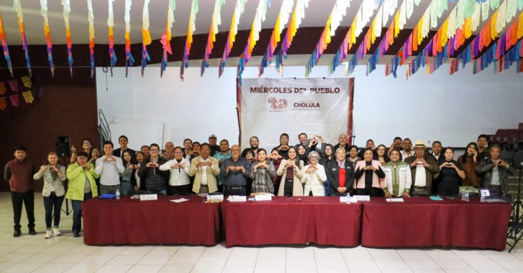 “San Pedro Cholula tiene una presidenta que sí escucha”: beneficiaria del Miércoles del Pueblo
