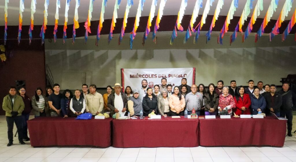Tonantzin Fernández fortalece el vínculo ciudadano en una edición más del Miércoles del Pueblo