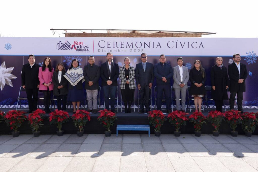 Gobierno de San Andrés Cholula inicia diciembre fortaleciendo el servicio a la comunidad