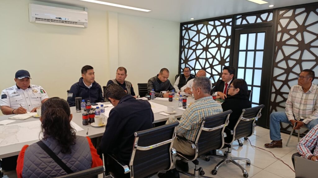 Se instala en Cuautlancingo «Mesa de trabajo de seguridad» con San Pedro Cholula.