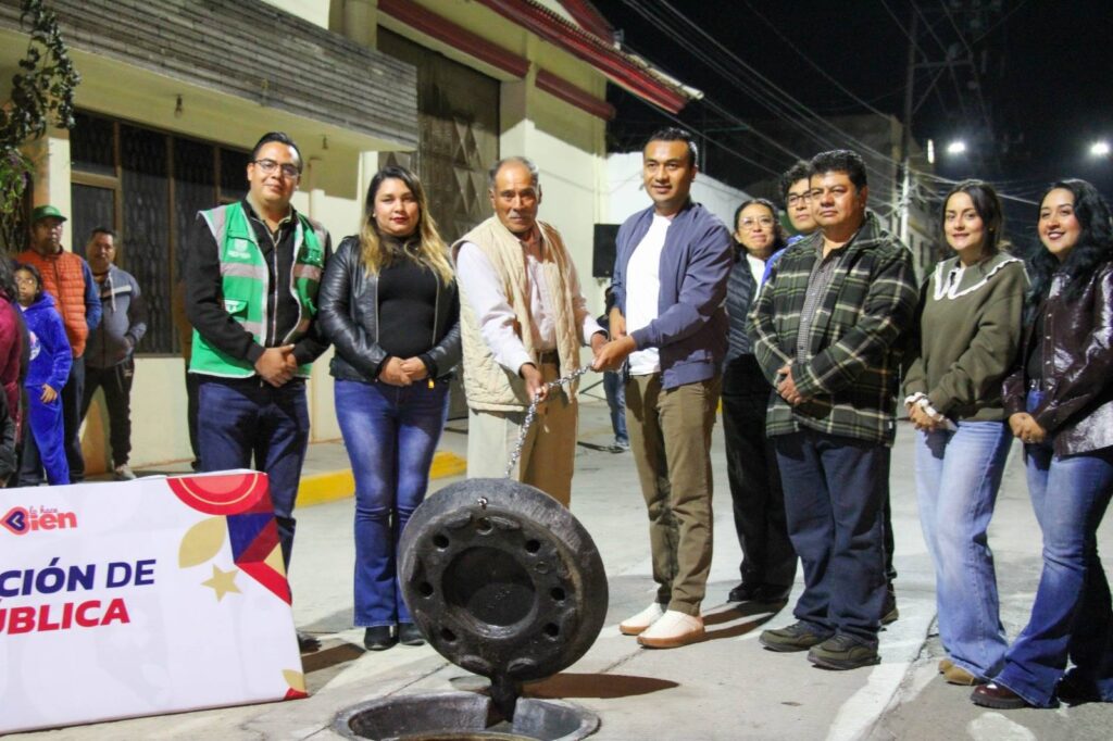 Huejotzingo mejora la infraestructura de drenaje en el 4to. Barrio
