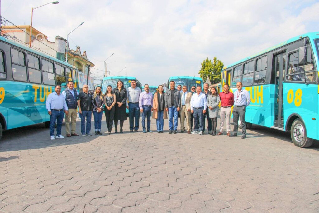 Huejotzingo moderniza su transporte público con nuevas unidades de TUH