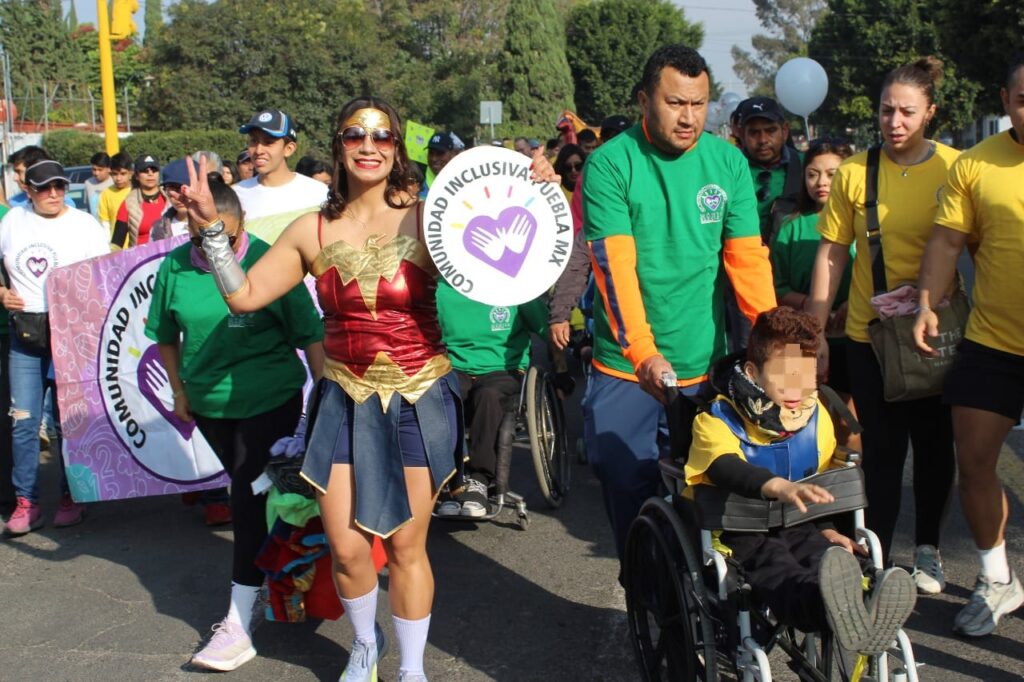San Pedro Cholula refrenda su compromiso con la inclusión en la caminata “Paso a Pasito” y la Expo Inclusiva