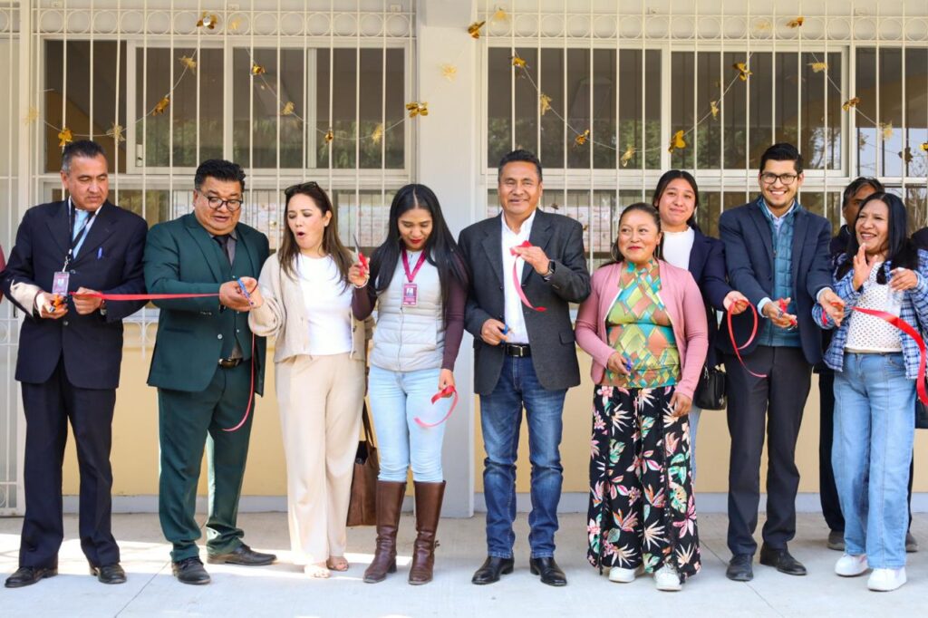 Armando Aguirre inaugura obras en la Escuela Técnica Secundaria No. 45