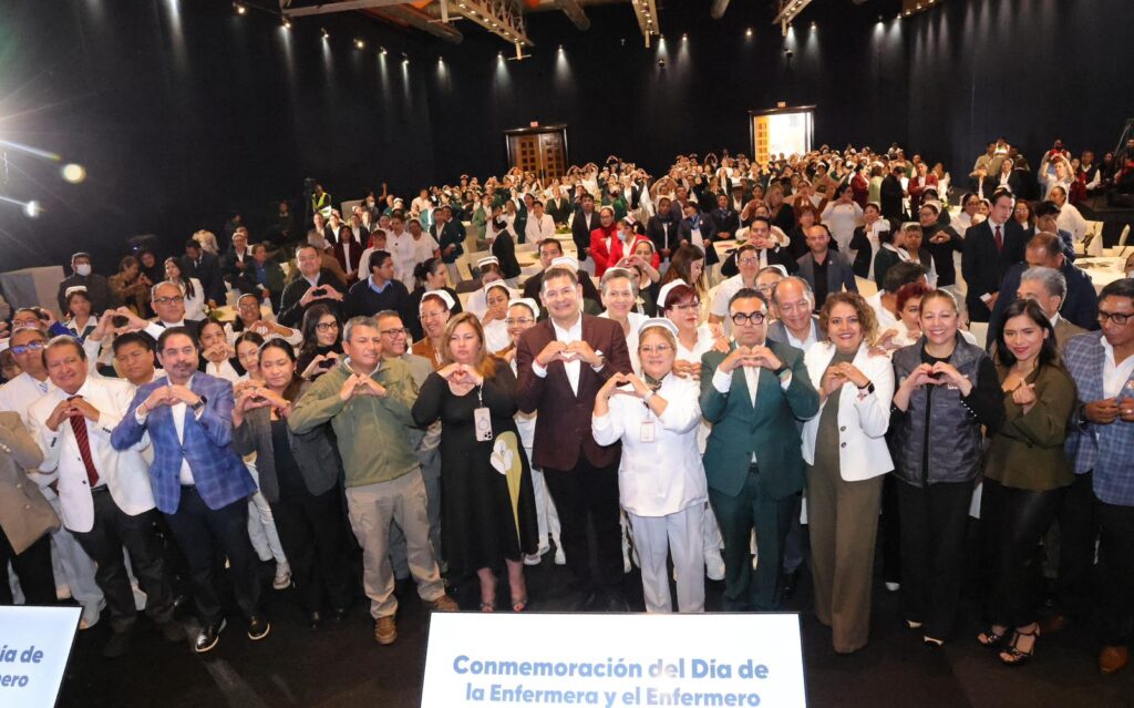 AMAR A PUEBLA ES SERVIRLA, COMO LO HACEN LAS Y LOS ENFERMEROS: ARMENTA