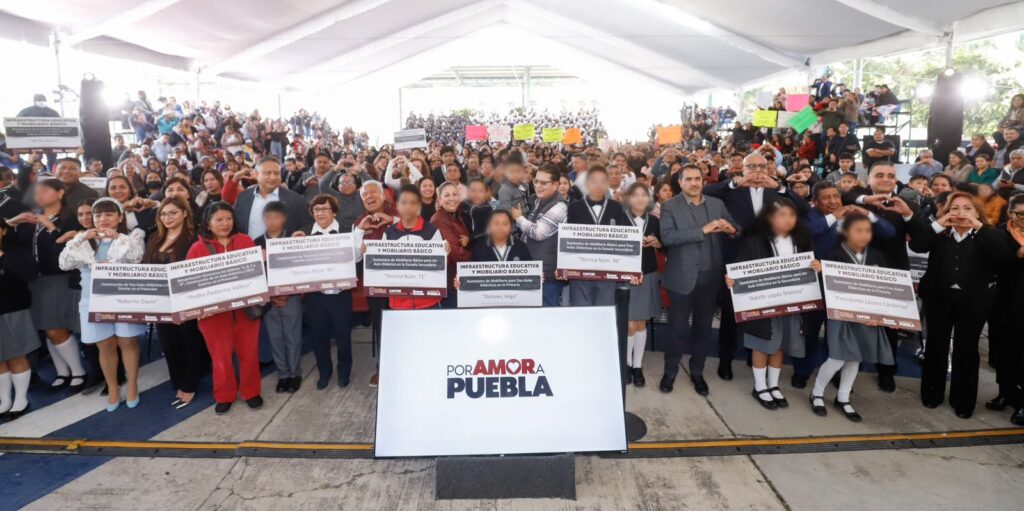 PUEBLA IMPULSA EDUCACIÓN CON INVERSIÓN HISTÓRICA EN INFRAESTRUCTURA Y MOBILIARIO ESCOLAR
