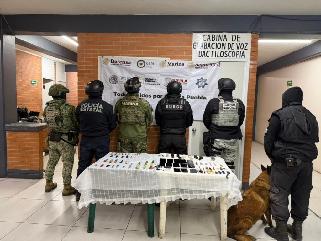 GUARDIA NACIONAL Y EJÉRCITO MEXICANO DETIENEN A 56 PERSONAS Y ASEGURAN DROGA EN PUEBLA, COMO PARTE DE LA OPERACIÓN “ESCUDO INVERNAL