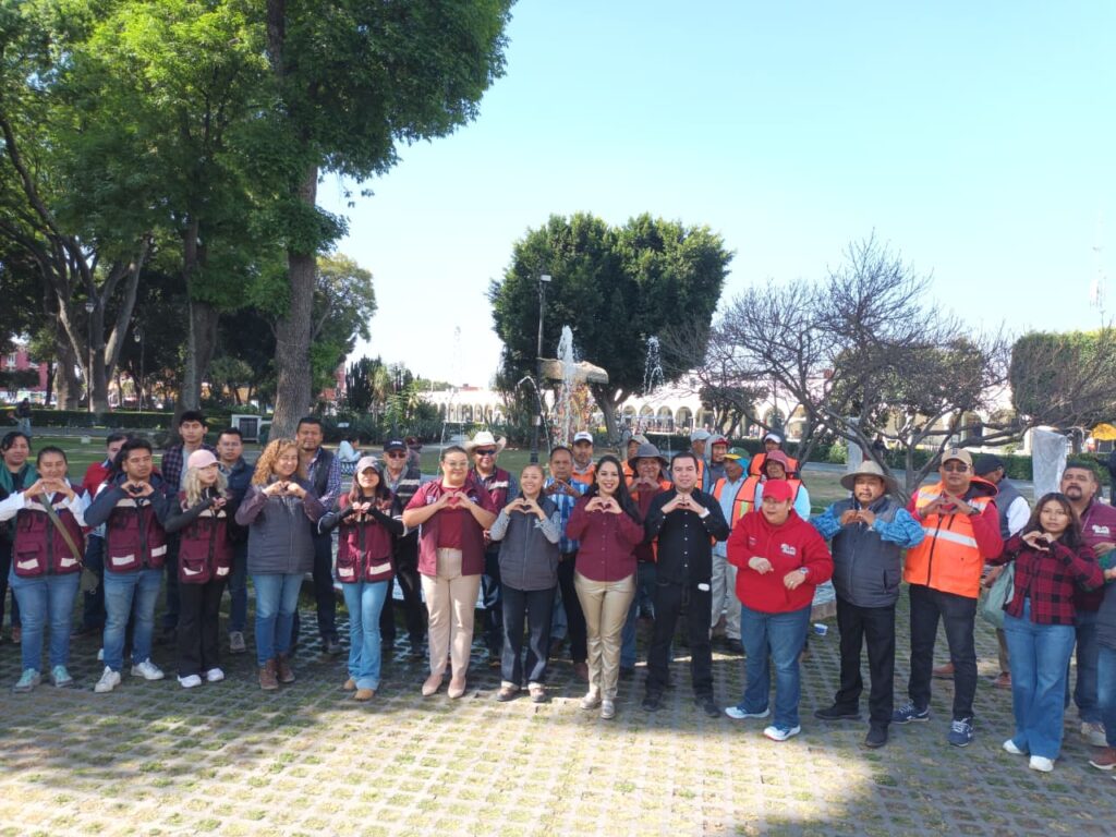 Tonantzin Fernández pone en marcha el programa “Embelleciendo a Cholula”