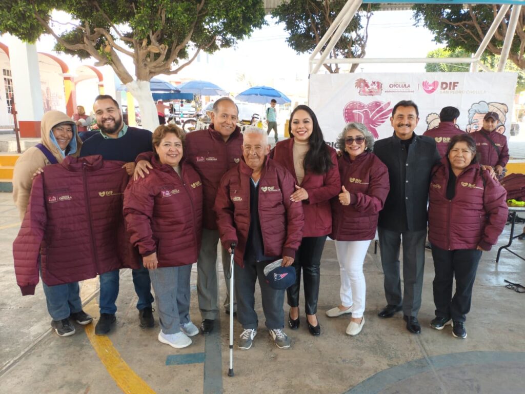 El programa “Abrigando Cholula” continúa llegando a todas las juntas auxiliares