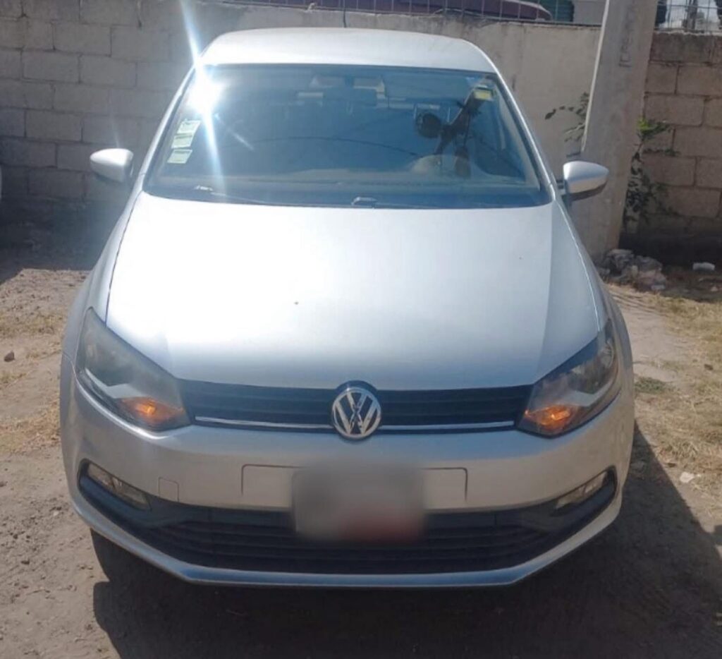 RECORRIDO DE SEGURIDAD PERMITE ASEGURAMIENTO DE VEHÍCULO ROBADO