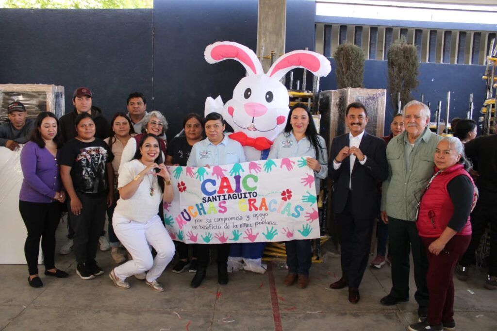 Fortalece Tonantzin Fernández la atención a la primera infancia con equipamiento a CAIC’s