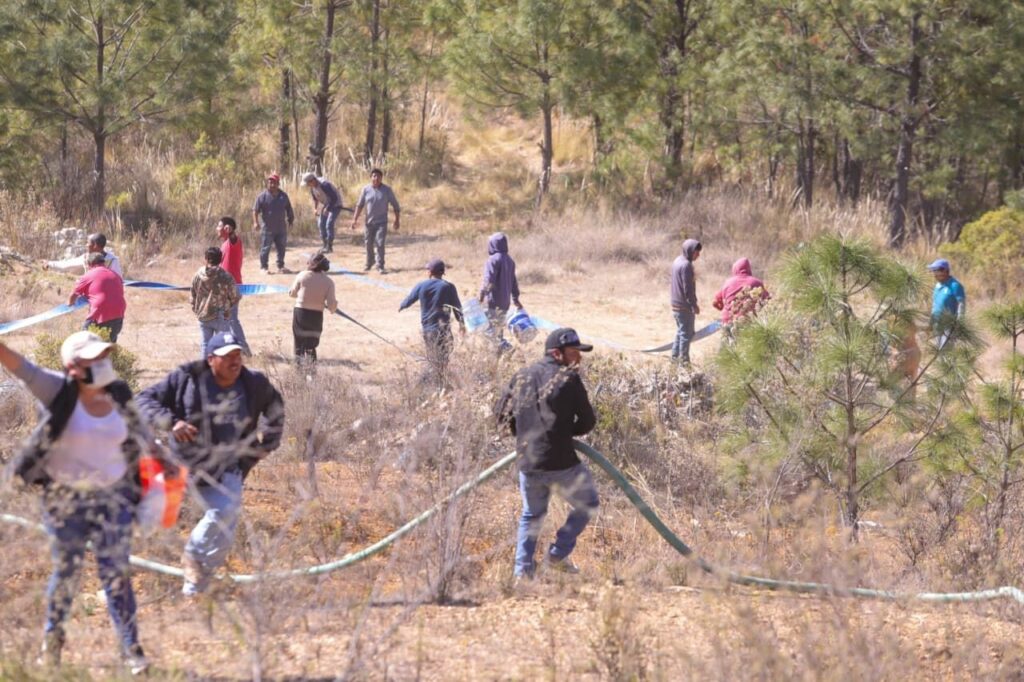 CONTROLADO EL INCENDIO EN VICENTE GUERRERO, ESTÁ LIQUIDADO AL 90%: PROTECCIÓN CIVIL