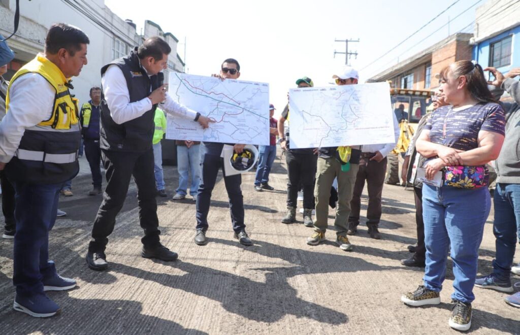 TRAS 30 AÑOS DE ABANDONO, GOBIERNO ESTATAL PAVIMENTA 105 CALLES AL NORTE DE PUEBLA