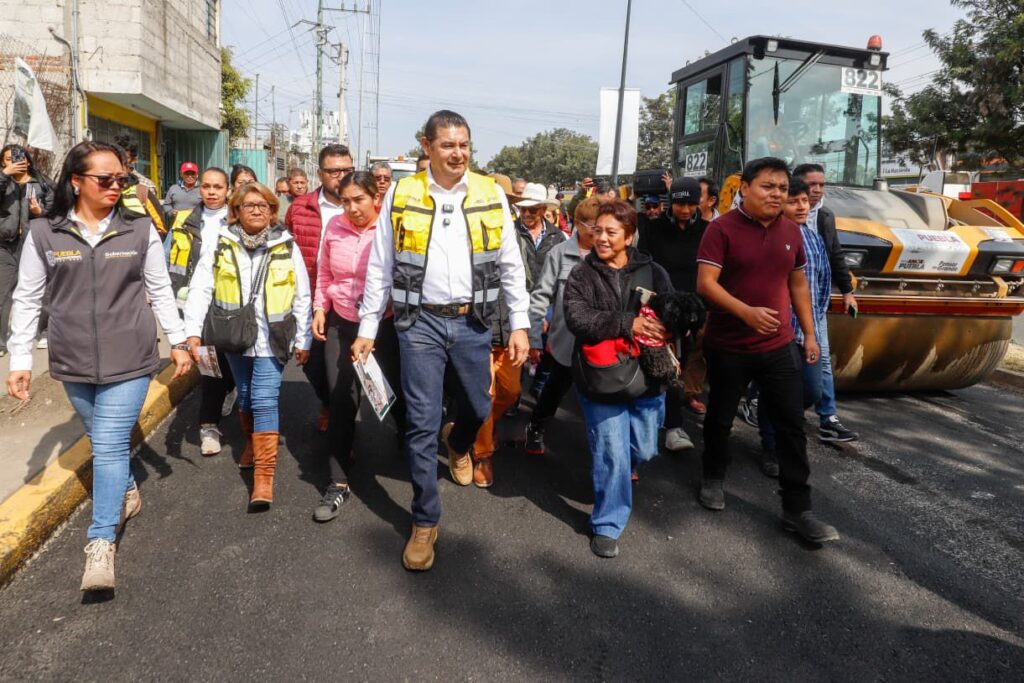 GOBIERNO ESTATAL TRANSFORMA CARRETERA PUEBLA – TLAXCALA; REGISTRA 40% DE AVANCE