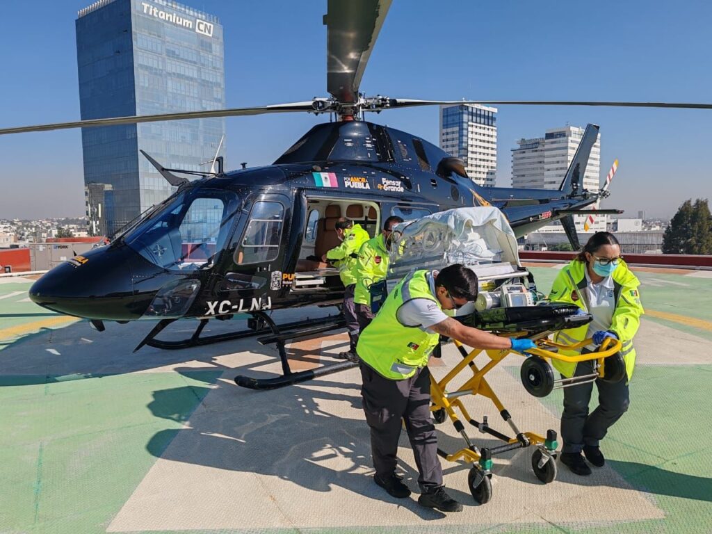Con Ambulancia Aérea dede Oaxaca, Garantizan Atención Especializada a Recién Nacido