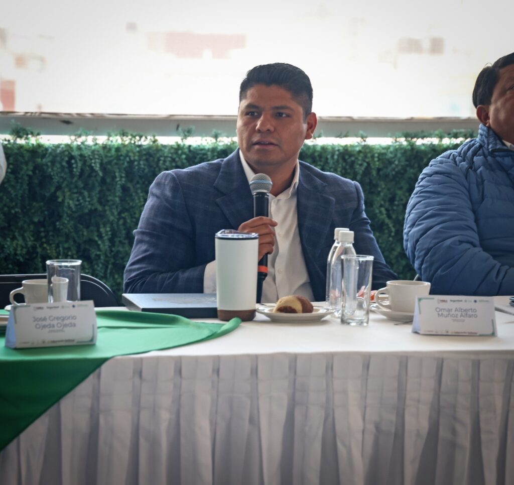 Omar Muñoz fortalece coordinación regional en seguridad