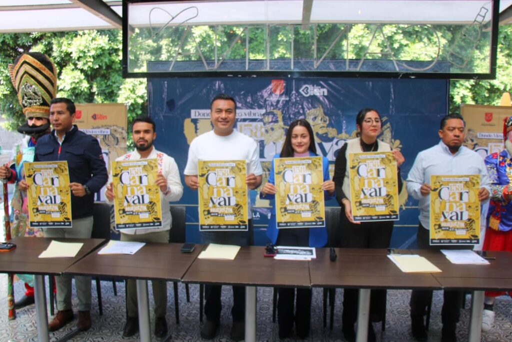 ANUNCIA ROBERTO SOLÍS LA EDICIÓN 158 DEL CARNAVAL DE HUEJOTZINGO; PROYECTA DERRAMA ECONÓMICA DE 40 MDP