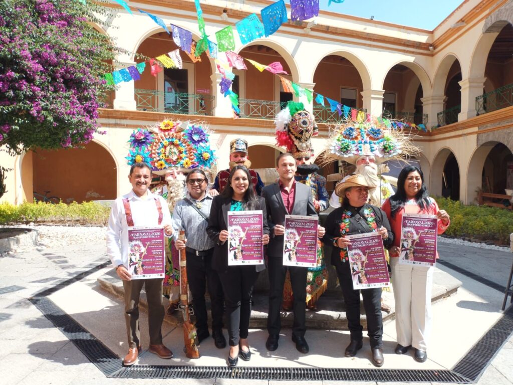 Promueve Tonantzin Fernández el Carnaval de San Pedro Cholula a nivel estatal