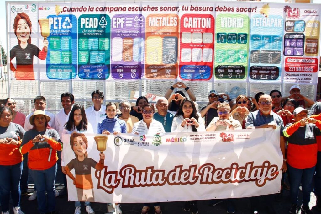 Da Tonantzin Fernández banderazo de arranque a “La Ruta del Reciclaje”