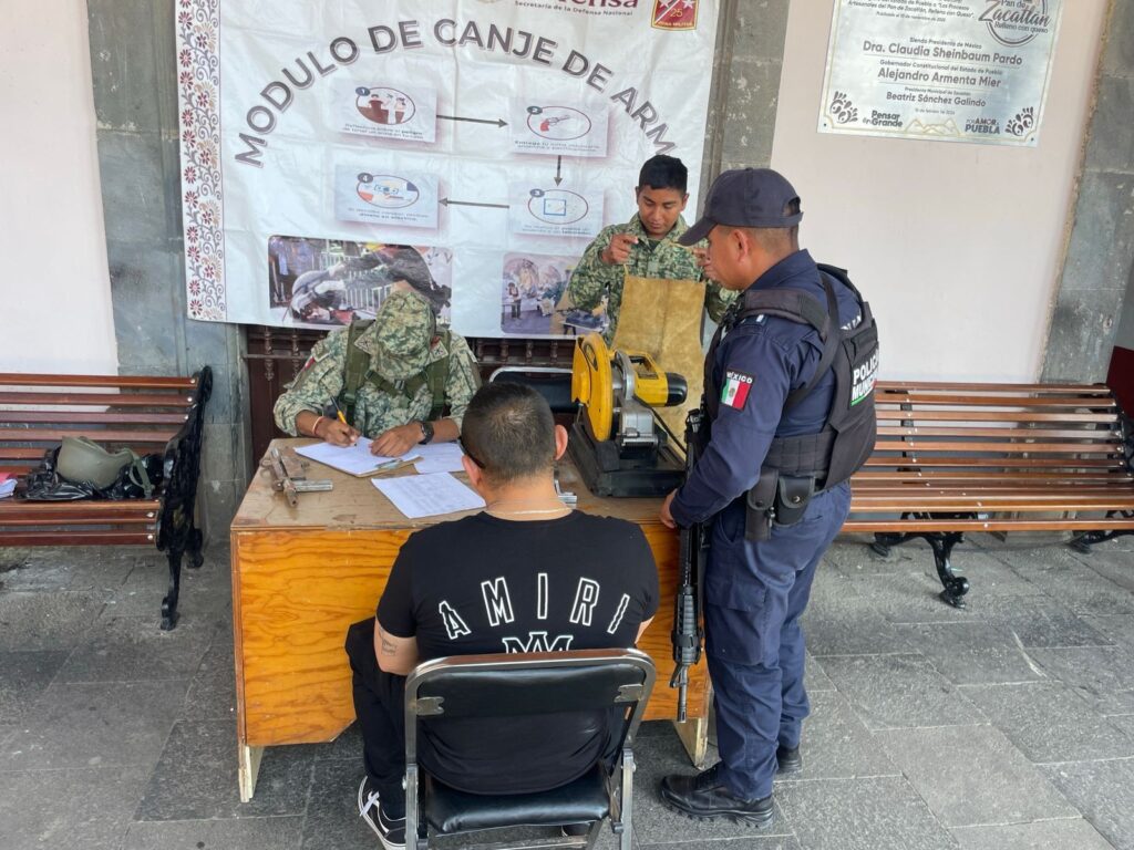 PARTICIPARÁN TRES ÓRDENES DE GOBIERNO EN “SÍ AL DESARME, SÍ A LA PAZ” EN TEHUACÁN