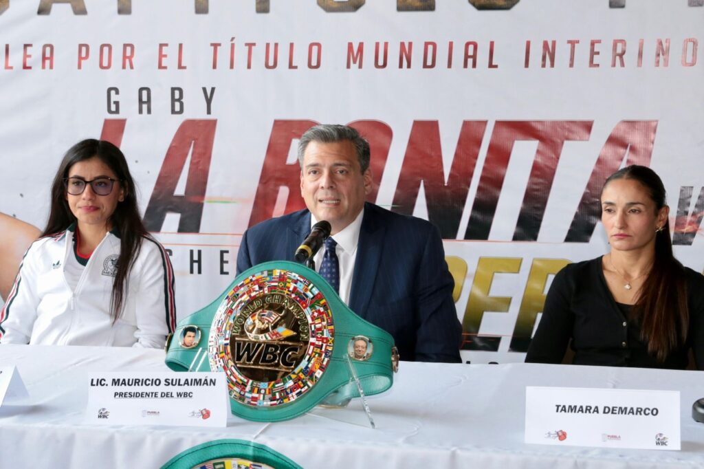 PRESIDENTE DEL CMB, MAURICIO SULAIMÁN, PRESENTA EL CAPÍTULO FINAL ENTRE GABY “LA BONITA” SÁNCHEZ Y LA ARGENTINA TAMARA DEMARCO