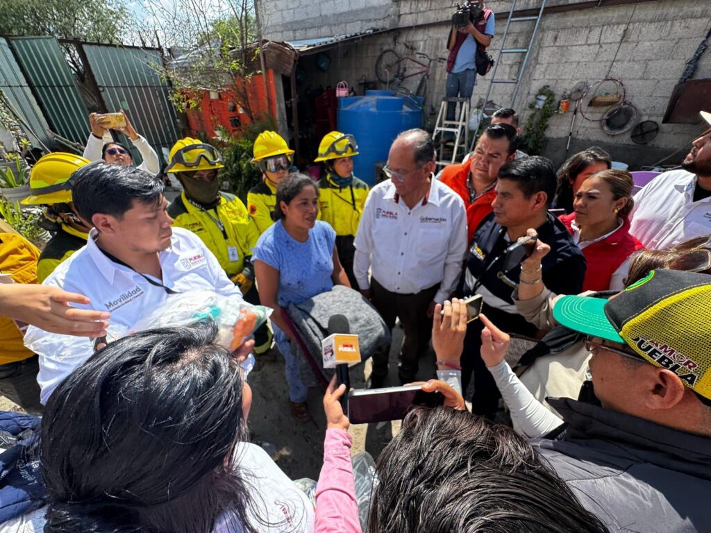 TRAS GRANIZADA EN TLACOTEPEC, RESPUESTA INMEDIATA, APOYO A FAMILIAS Y RESCATE AL CAMPO