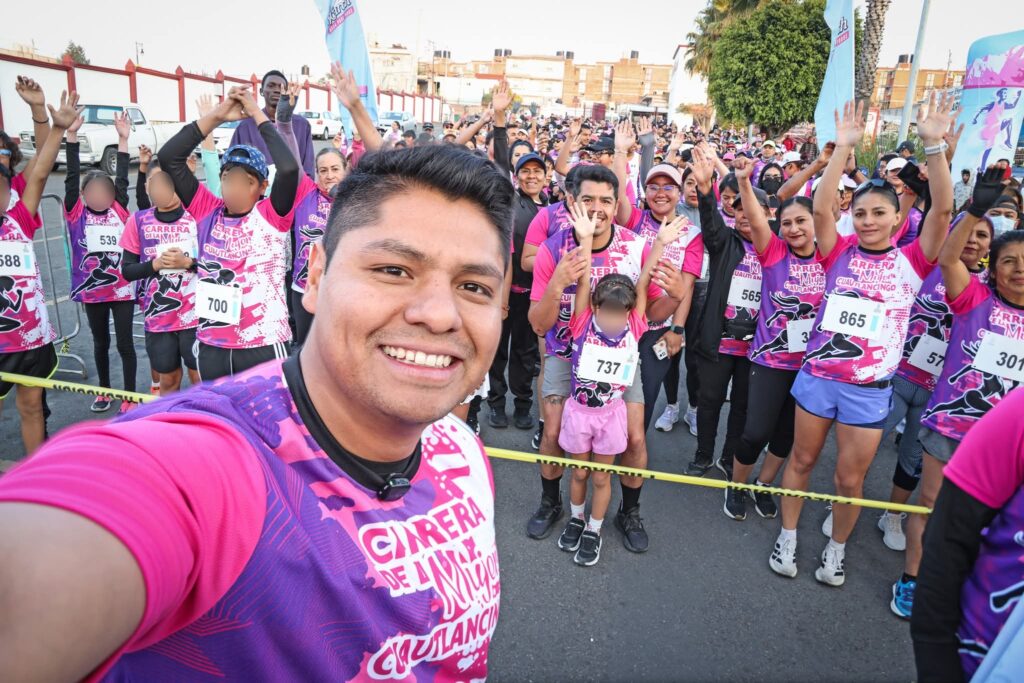 Carrera de la Mujer Cuautlancingo 2026 reúne a familias en favor de la igualdad