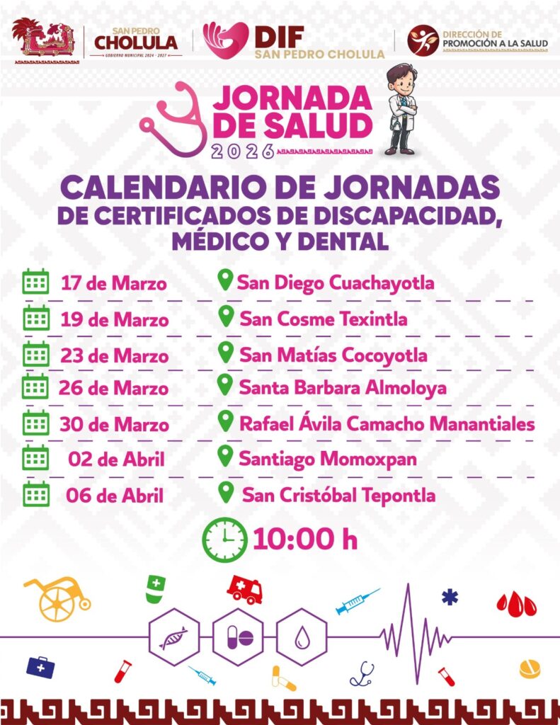 Entrega DIF San Pedro Cholula certificados de discapacidad en el CRI