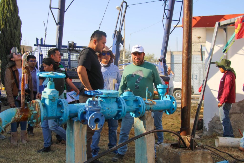 ROBERTO SOLÍS INICIA PLAN HÍDRICO 2026 EN HUEJOTZINGO; COMIENZA TRABAJOS DE REHABILITACIÓN EN El POZO «EL PIRUL»