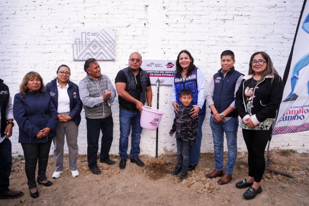 Más familias de San Rafael Comac ya cuentan con agua potable con obra municipal
