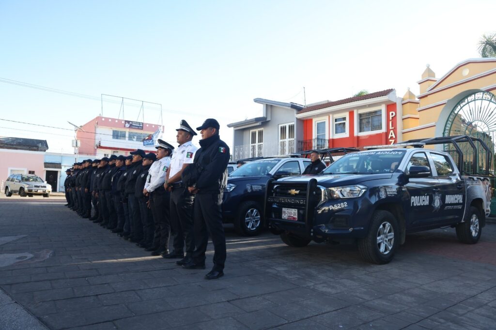 Premia federación a Cuautlancingo en seguridad pública