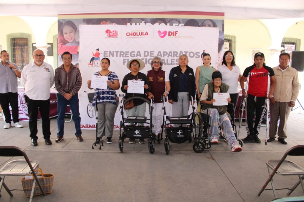 REAFIRMA DIF SU COMPROMISO CON EL BIENESTAR DE LAS Y LOS CHOLULTECAS