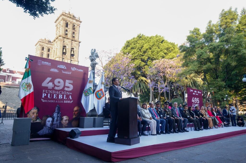 A 495 AÑOS DE SU FUNDACIÓN, PUEBLA SE PROYECTA A NIVEL GLOBAL