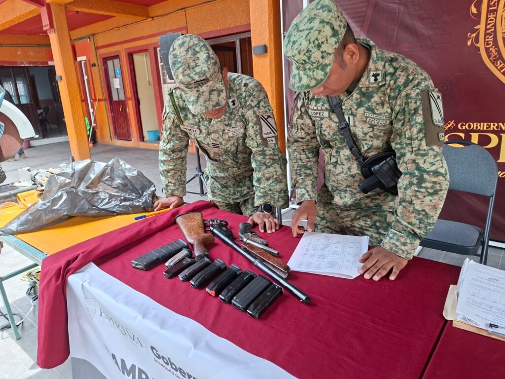 EXITOSO CANJE DE ARMAS EN ESPERANZA RETIRA MÁS DE 150 ARTEFACTOS
