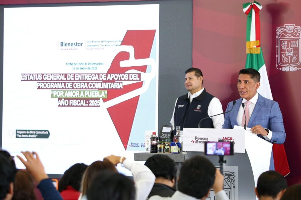 PUEBLA AVANZA EN COMBATE A LA POBREZA CON APLICACIÓN TRANSPARENTE DE RECURSOS
