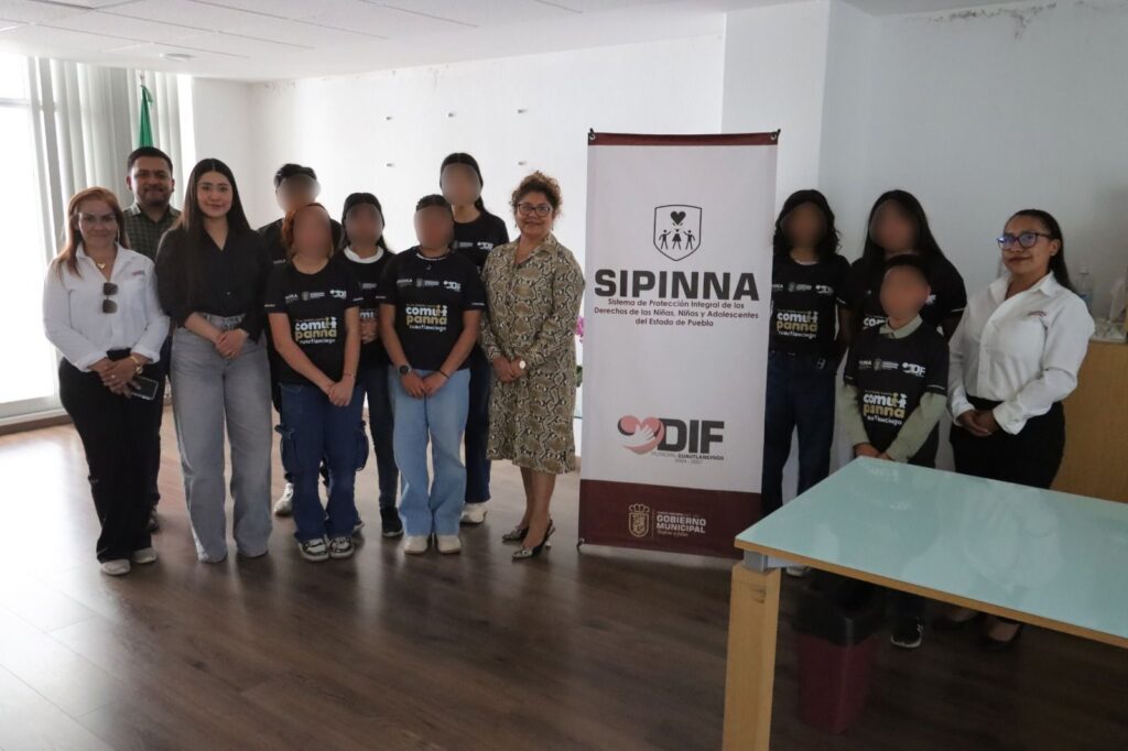 Instalan COMUPANNA en Cuautlancingo y fortalecen la participación infantil