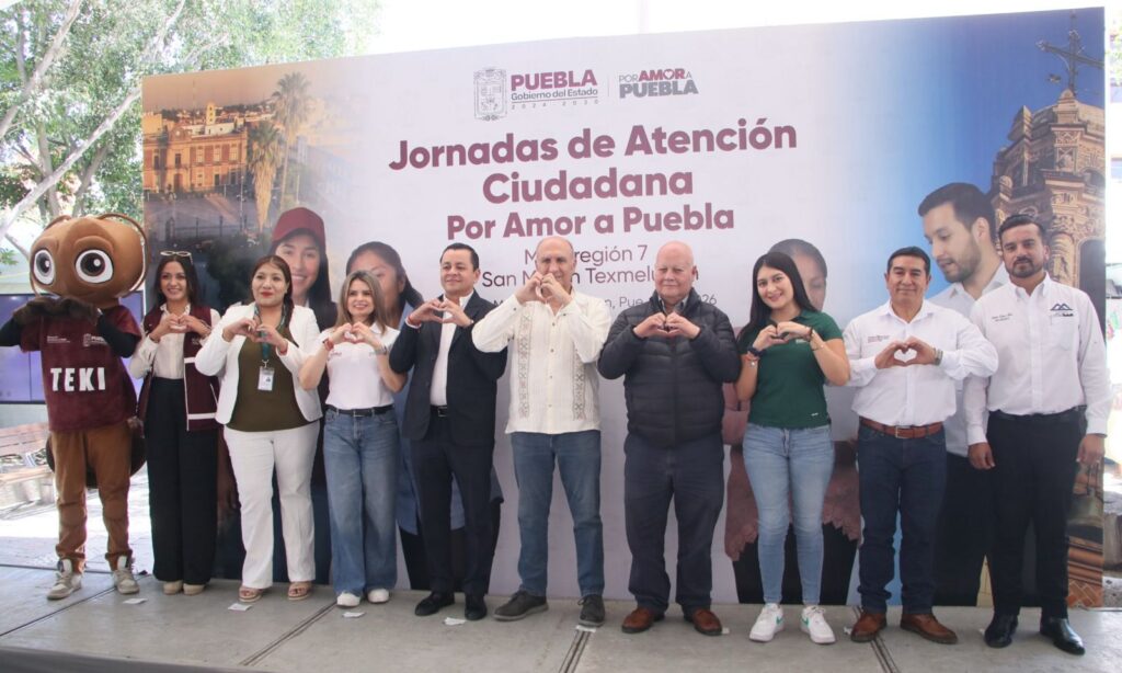 Impulsan inversión, empleo y capacitación en Texmelucan con jornada del gobierno estatal