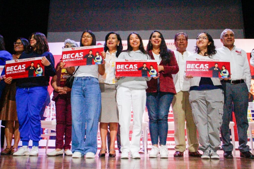Con Becas Quetzalcóatl, Tonantzin Fernández apuesta por el futuro de la juventud