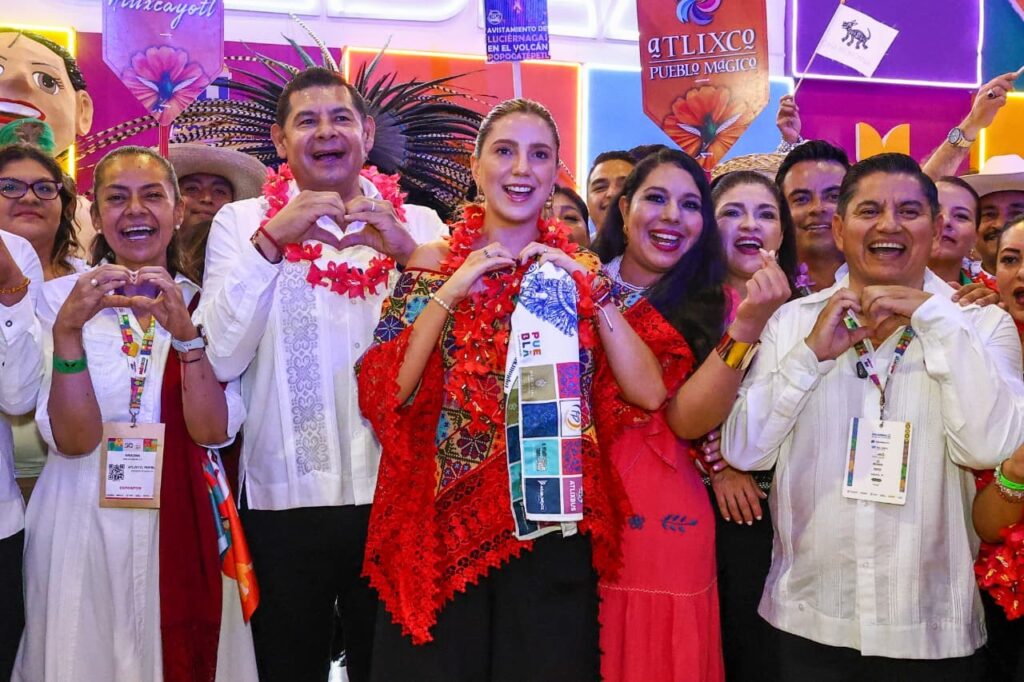 Tonantzin Fernández fortalece a San Pedro Cholula en el Tianguis Turístico 2026