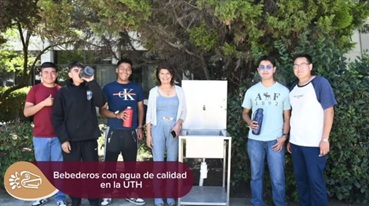 UTH fortalece el bienestar universitario con nuevos bebederos